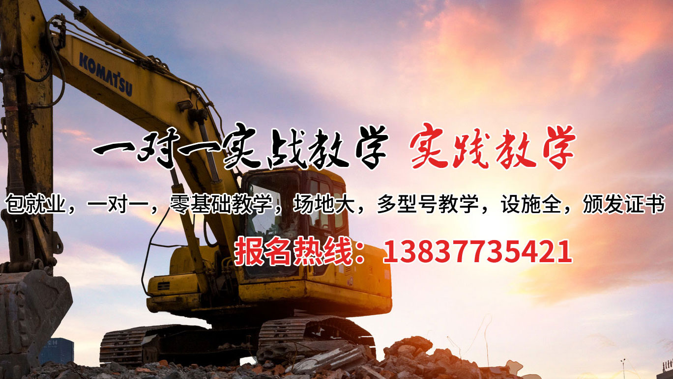 龙江县挖掘机培训案例